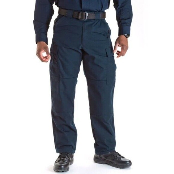 5.11 Tactical Ripstop TDU Navy Blue Cargo Pants Men's Size 2XL/Short (43-47) - Picture 11 of 12